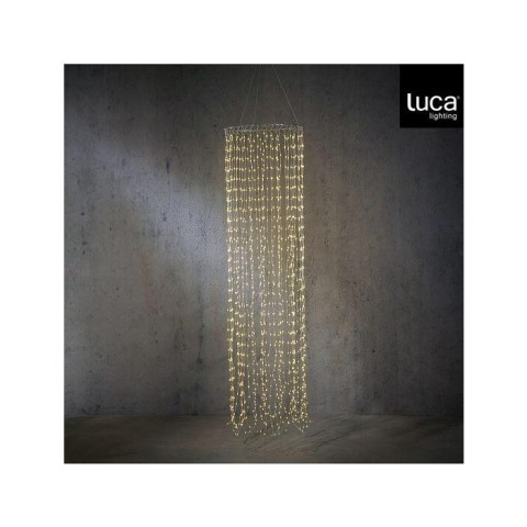 LAMPADARIO 1440 LED ARGENTO H200 D.50